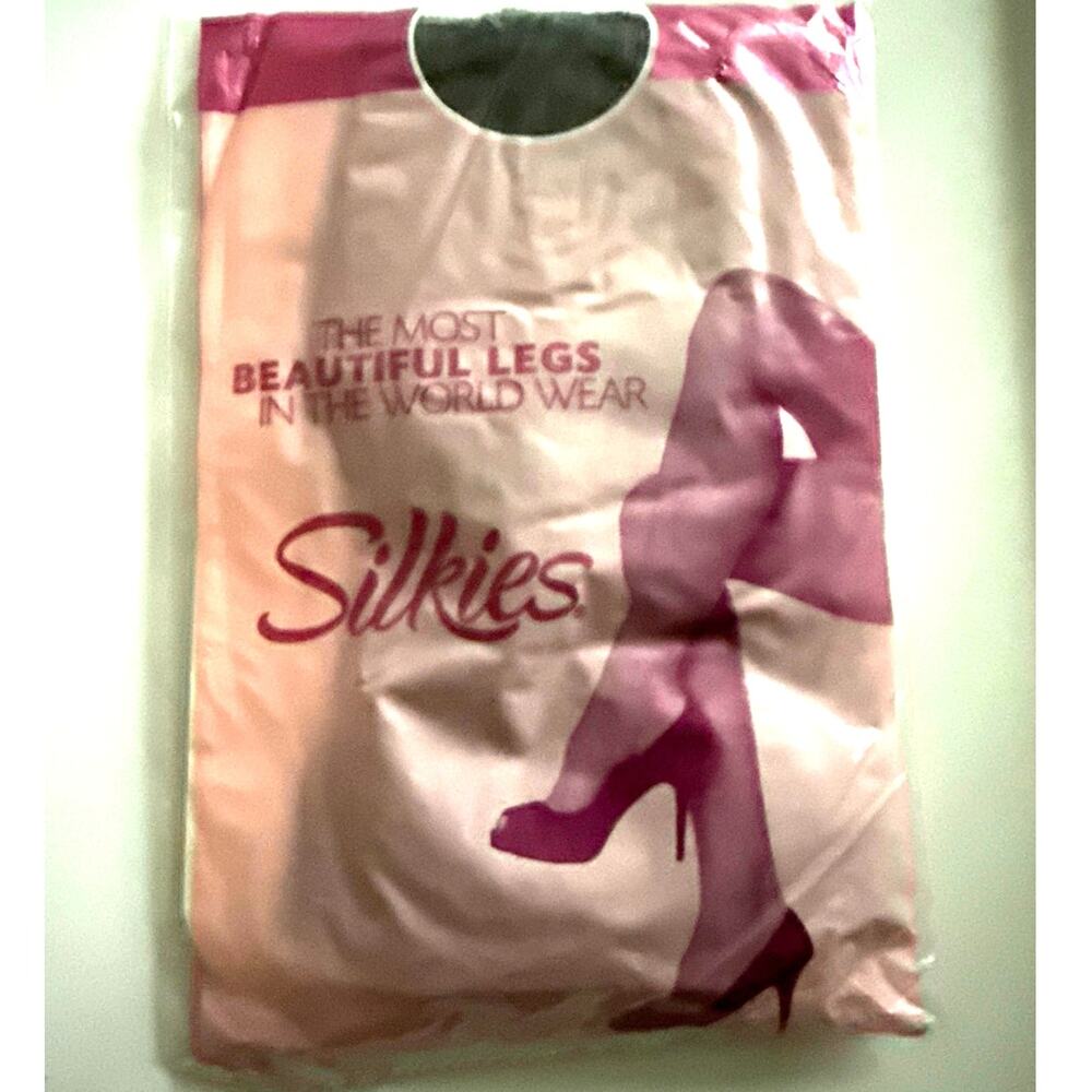 Vintage Silkies Classic Ribbed Trouser Socks (2-Pair Pack) | Black | Regular